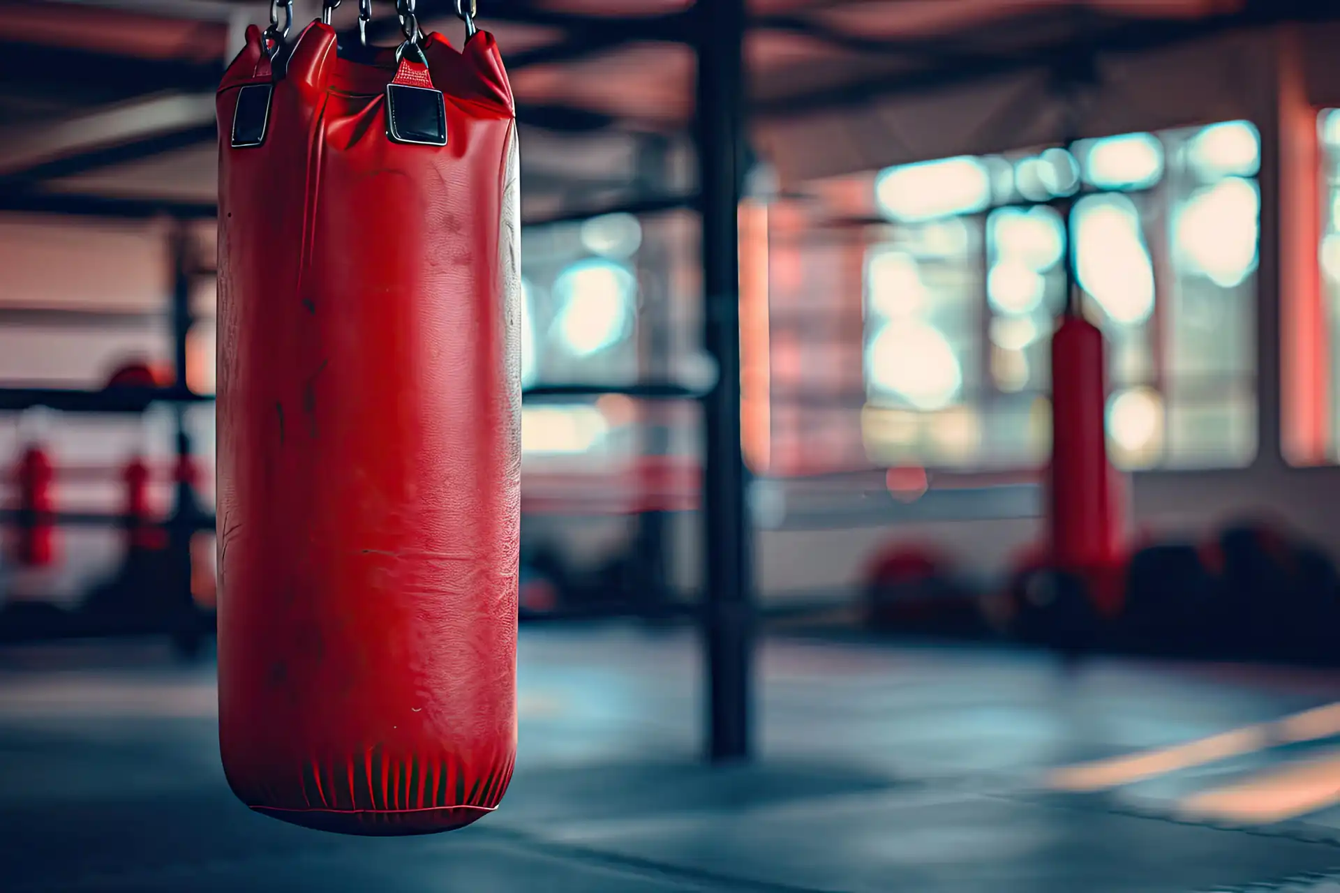 Boxing area at Vine Fitness
